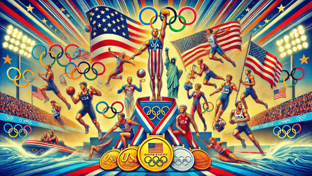 united states at the olympics medals