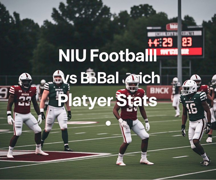 niu football vs ball state football match player stats​